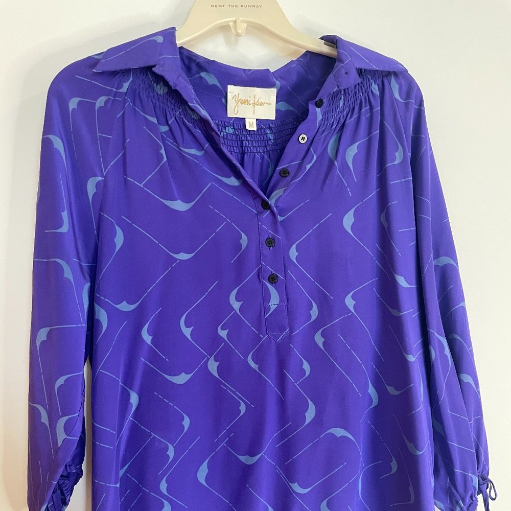 Flowy Yumi Kim silk top Womens M $20